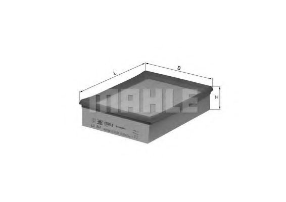 LX347 Mahle Original Воздушный фильтр двигателя